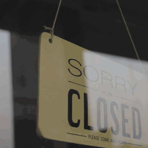 Sorry we are closed. Please come again.